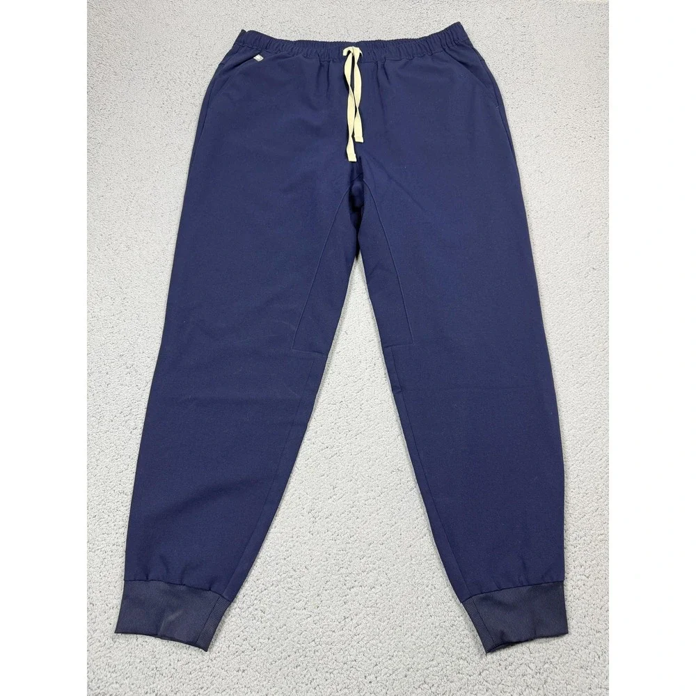 FIGS Tansen Jogger Pants Mens L Blue Technical Collection Scrub Medical Workwear